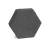 Hexagonal Interlock Paver Tiles, Height 6 cm Size  197×113.7 mm black Color | Artic Company