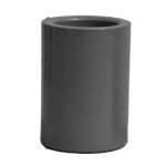 Coupling PVC Schedule 80  3P Pipe Size 1 inch Outside Diameter 43.56 mm Dark Gray Color