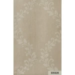 Classic Wallpaper Length 10m, Width 0.73m, Beige Color, Model 305028