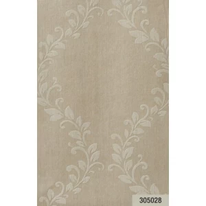 Classic Wallpaper 10m Length, 0.73m Width, Beige Color | Balbaid Decor Company
