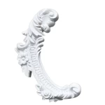engraved foam ceiling cornice, size 17×21 cm 