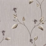 ورق حائط ايطالي لون رمادي، طول 10 م، عرض 0.53 م، موديل 6249