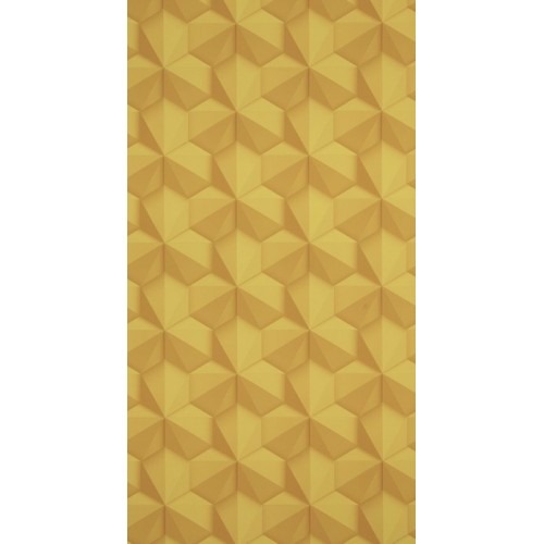Dutch Geometric Wallpaper 10m x 0.53m Yellow, Model 218417 | Balbaid Decor Company