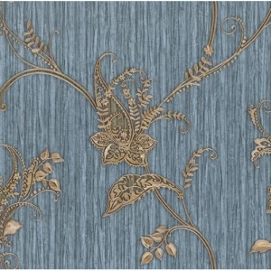 Italian Wallpaper 10m x 1.06m Blue, Model 4772 | Balbaid Decor Company