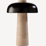 Modern Table Lamp, Size 45x35x35 cm, Black Color