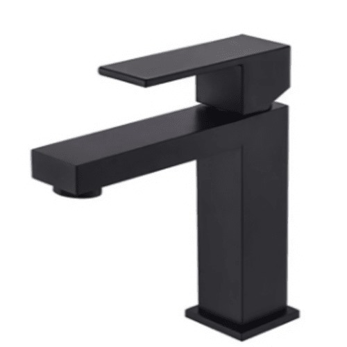 Black Square Tredex Sink Mixer with Pressure Harab | ALHashim Sanitary Tools