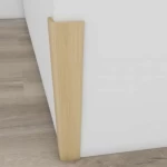 Fiber wall corner light brown color size 240x3x3 cm  