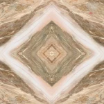 بديل الرخام أوپن بوك، أبعاد الرسمة 244 سم، عرض اللوح الواحد 122 سم، أبيض وبني