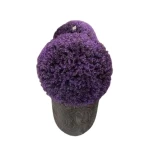 كورة عشب صناعي للديكور، لون بنفسجي، قطر 60 سم 