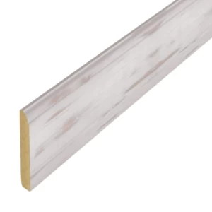 Polystyrene Skirting Length 240 cm x Height 8 cm White Color, Model 1449 | 