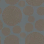 ورق حائط ايطالي تصميم مودرن مقاس 10 م×0.53 م، رمادي مع بني، موديل 73233