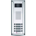 جهاز انتركوم مزود بكاميرا خارجية، نظام 8 ضغاط، لون فضي وأسود