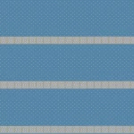 موكيت مساجد صوف صناعي، لون أزرق مع بيج، نقشة إسلامية، موديل سوبر