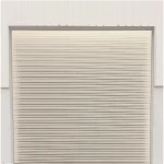 Automatic Roll Showrooms Door  Al Zamil Width 3.40 Meter Height 3 Meter Color off white