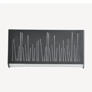 Beat Wall Light 12W, Size 27 x 11 x 7.8 cm, Black Color | Abyat Company