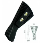 كشاف شارع ليد، مقاس 610×390مم، درجة حرارة اللون 2700-6500 كلفن، مصنع الأنوار