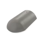 نهاية زاوية قرميد خرساني، مقاس 485x240 مم، لون رمادي غامق | الديار العتيقة