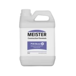     Multipurpose Admixture PVA Bond 2 for Mortar  Size 5 Liters Brand  Meister Color Milky White