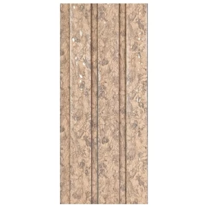 Wood Substitute for Walls 120×12mm×2.9m Beige with Brown | Roafd Alabdaa Company