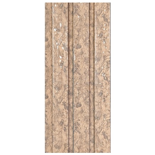 Wood Substitute for Walls 120×12mm×2.9m Beige with Brown | Roafd Alabdaa Company