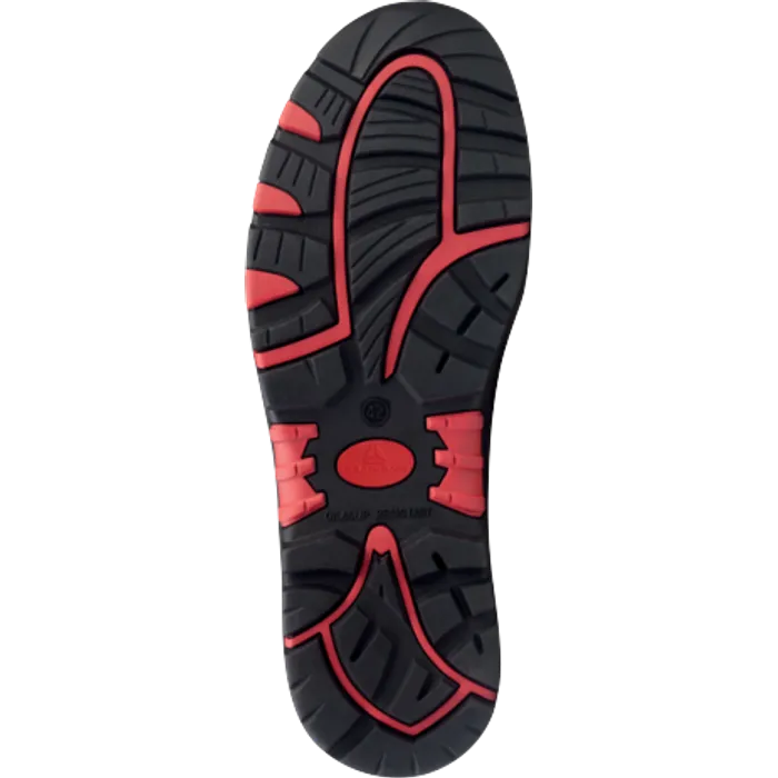 DeltaPlus Safety Shoes Leather Short Size 43, 726g, Black, Shock Absorption | Reda Safe