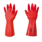 High risk chemical resistance gloves, length 380mm, size 7