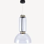 Atollo Pendant Light Modern, Dimensions 45 x 45 x 60 cm, Clear Color