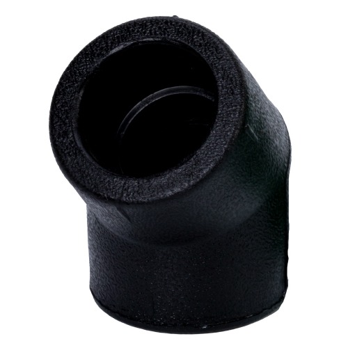 كوع PPR زاوية 45 درجة مقاس 32 mm قطر خارجي 42 mm لون اسود | مصنع عسك للانابيب الحراريه