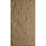 Rock Foam Panels, 3 cm thick, size 120 x 60 cm, light brown color, model Q005-7