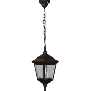 Outdoor Wall Lighting Lantern 22x45 cm, Black Color | Matkel Store