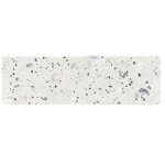 Terrazzo Skirting Tile, Dimensions 25×10 cm, Thickness 2.5 cm, white Color, Smooth without Chamfer | Al Sarif Company