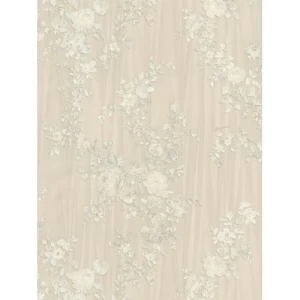 Italian Wallpaper 10m×0.73m Beige Color, Model 25051 | Balbaid Decor Company