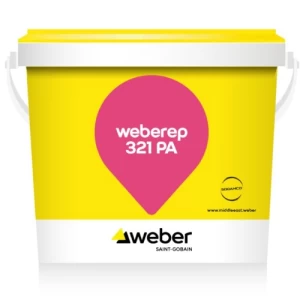 معجون سد الشقوق Weberep 321 PA برميل 20 كجم لون أبيض | سودامكو -ويبر