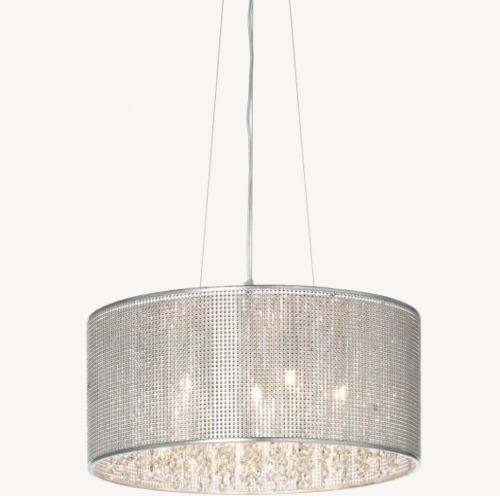Ceiling Pendant Light 45x45x142 cm, White Color | Abyat Company