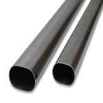 Oval Steel Tubes Thickness 3 mm Size  60 × 30 mm