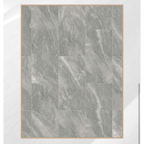 SPC Parquet Flooring Scratch Resistant Gray with White Veins, Model 9916 | Rose Design for modern decorations