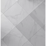 Porcelain Flooring 60x60×0.9 cm, White Color, Statario Model