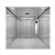Freight elevator with Control room, 4000 KG capacity, 0.5 m/s speed, stainless steel design with center-opening double-folded door
