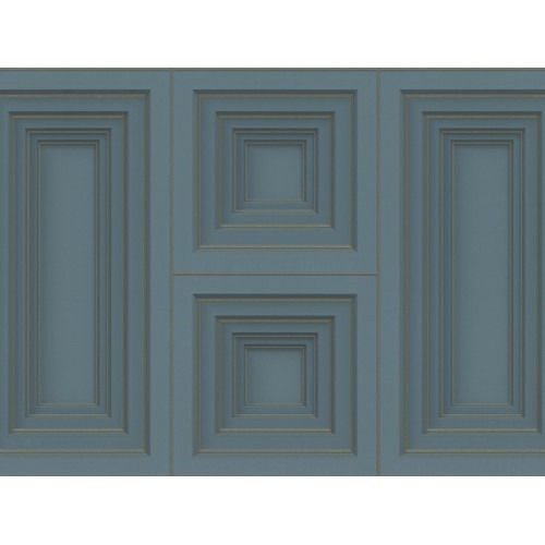 Italian Wall Decor 10m x 1.06m Dark Gray Blue, Model Z46023 | Balbaid Decor Company
