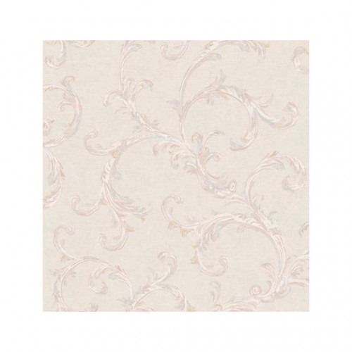 Classic Wallpaper Pale Beige, 10 m x 0.53 m, Model FF50702 | Balbaid Decor Company