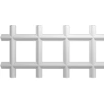 Decorative PU Foam Cornices, Dimensions 4x62x29.6 cm, white color | Zakharef Company