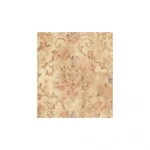 American Wallpaper Dark Beige Color Classic Design, Size 10mx0.53m, Model aq50911