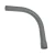 UPVC Plastic Elbow Long Bend 45 °, Size 6 inch, gray color |  Bahra Cables Factory