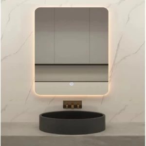 Lighted Bathroom Mirror 70x90 cm Rectangular | Al Muhaidib Sanitary and Ceramic