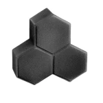 Delta Interlock Paver Tiles, Dark Gray Color, Size 177×177 mm, Thickness 60 mm | Opal Factory