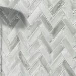 بلاط سيراميك للجدران في المساحات الداخلية والخارجية Beret، مقاس 5×15 سم، سمك 8 مم، لون رمادي