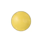 Ceramic Cat Eyes Diameter 10 cm, Yellow Color