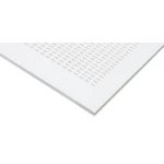 الواح جبس بورد مخرمه مقاوم النار مقاس 1.2×2.4 متر سماكة 9.5 مم، تصميم بيضاوي