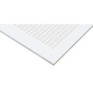الواح جبس بورد مخرمه مقاوم النار مقاس 1.2×2.4 متر سماكة 9.5 مم، تصميم بيضاوي | شركة جودة الصناعة المحدودة