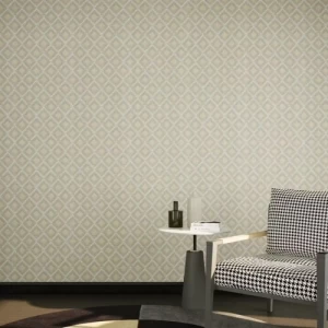 Geometric Design Wall Decoration 10m x 50cm, Khaki Color | GF62067